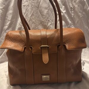 Dooney & Bourke Brown Leather Satchel